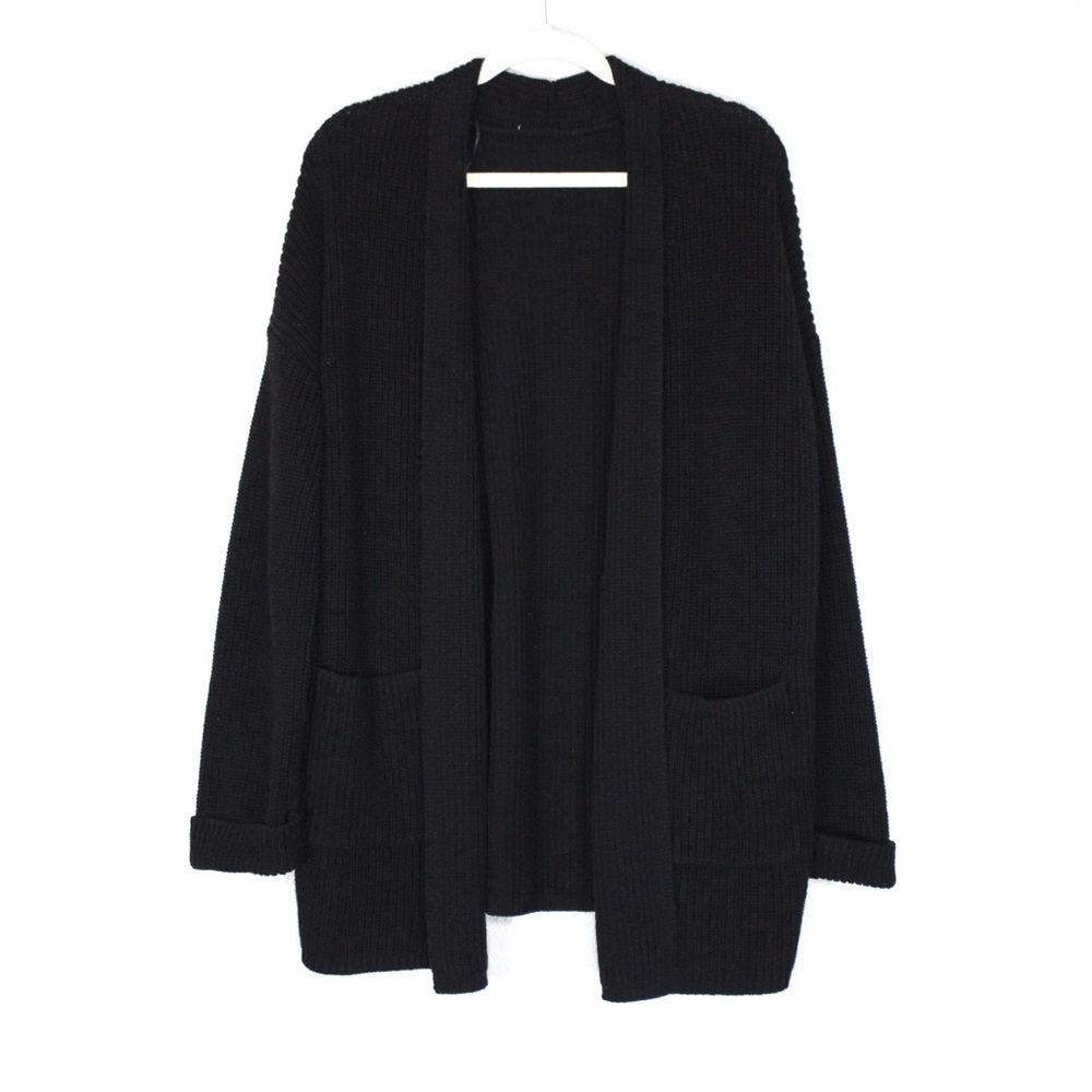 Chunky Thick Knit Sweater Black - Picture 1 of 8